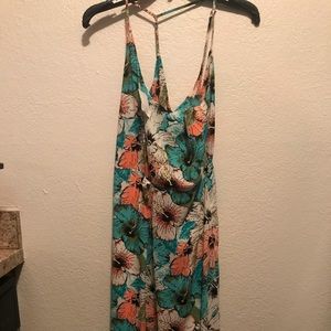 H&M Floral Floor Length Maxi Dress